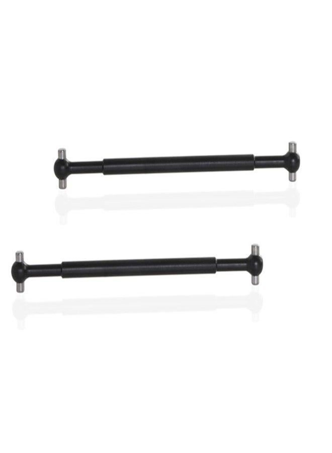 UURCSKY #45 Steel RC Dogbone Drive Shaft for 1/10 Losi Baja Rey 2.0 Upgrades Parts # LOS232081 (Black) - Image 1